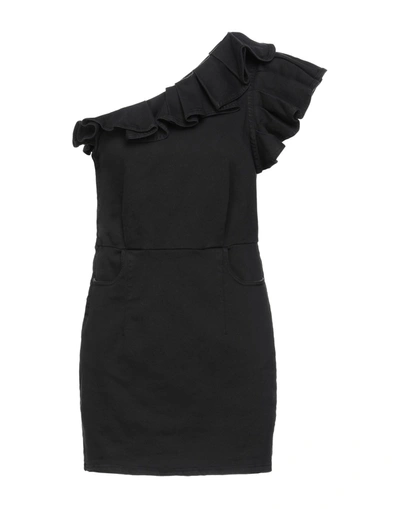 Vicolo Short Dresses In Black