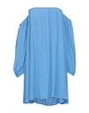 Semicouture Short Dresses In Azure