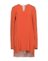 Marni Short Dresses In Orange