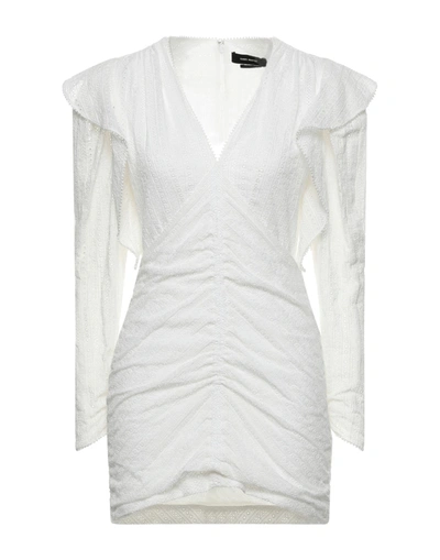 Isabel Marant Short Dresses In White