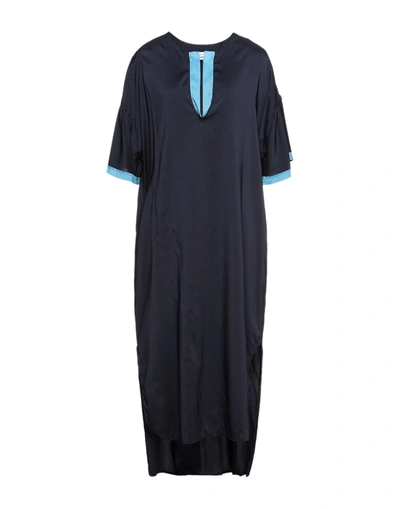 Ballantyne Midi Dresses In Blue