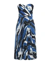 Elisabetta Franchi Midi Dresses In Blue