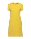 Harris Wharf London Short Dresses In Yellow
