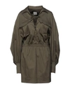 L'autre Chose Short Dresses In Military Green