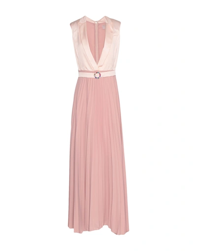 Twenty Easy By Kaos Long Dresses In Pink