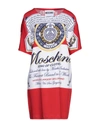 MOSCHINO MOSCHINO WOMAN MINI DRESS RED SIZE 10 VISCOSE, ELASTANE,15147068SF 4