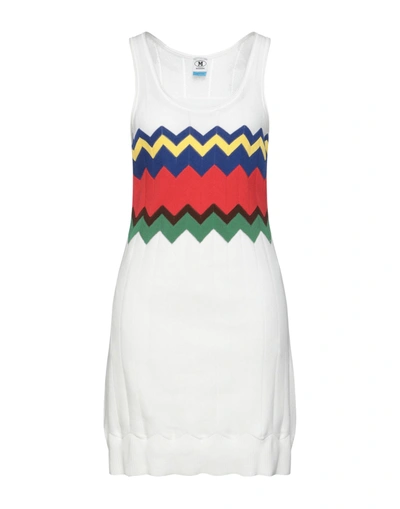 M Missoni Short Dresses In White