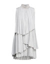 Fabiana Filippi Short Dresses In Light Grey