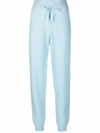 RAG & BONE HIGH-WAISTED RIBBED CASHMERE TRACKPANTS