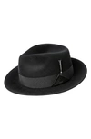 Bailey Elite Velour Wool Felt Hat In Black