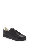 Ax Armani Exchange Low Top Sneaker In Solid Black