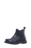 Naturino Kids' Piccadilly Chelsea Boot In Black Patent
