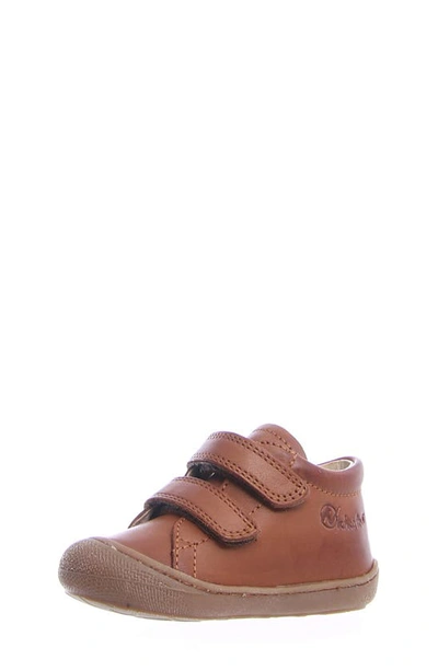 Naturino Kids' Cocoon High Top Sneaker In Cognac