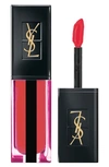 Saint Laurent Vernis A Levres Water Stain Lip Stain In 609 Submerge Coral