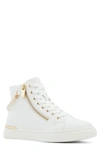 Aldo Perola High Top Sneaker In White