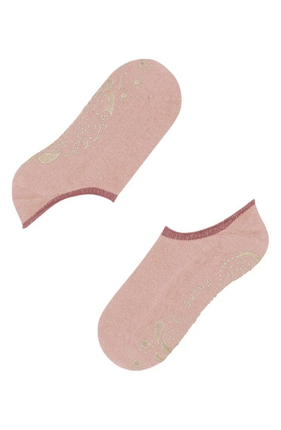 Falke Cozy Ballerina Gripper Socks In Mistyrose