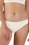 Bravado Designs Women's Mid Rise Seamless Panty In Antique White