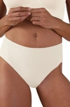 Bravado Designs Women's High Rise Seamless Panty In Antique White