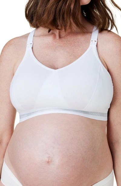 BRAVADO DESIGNS BRAVADO DESIGNS ORIGINAL ORGANIC COTTON BLEND FULL CUP MATERNITY/NURSING BRA,1015VBA