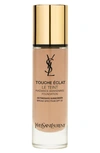 Saint Laurent Touche Eclat Le Teint Radiant Liquid Foundation With Spf 22 In Br40 Cool Sand