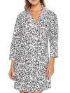 Bare Necessities Cool Jade Light Nights Sleepshirt In Soft Leopard