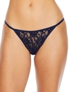 Hanky Panky Signature Lace G String In Navy