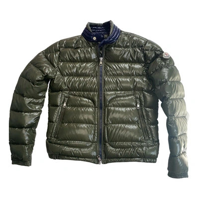 Pre-owned Moncler Vest In Green