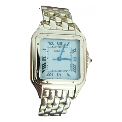 Pre-owned Cartier Panthère Yellow Gold Watch