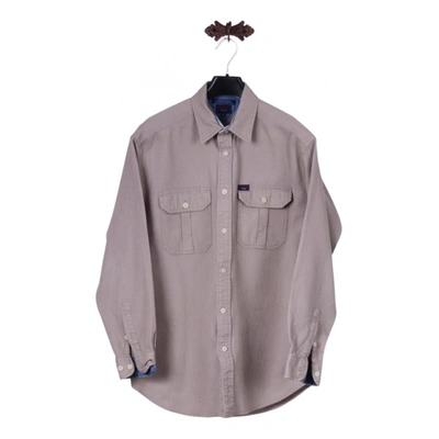 Pre-owned Tommy Jeans Shirt In Beige