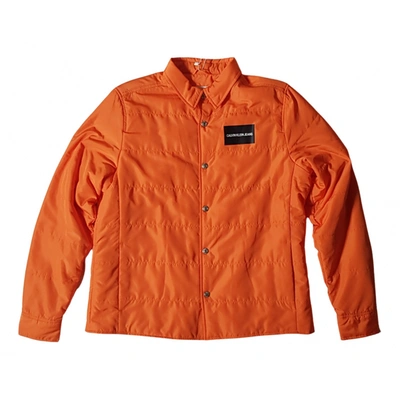 Pre-owned Calvin Klein Jeans Est.1978 Jacket In Orange