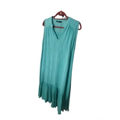 Pre-owned Devotion Twins Mid-length Dress In Green