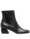 SI ROSSI BLOCK-HEEL ANKLE BOOTS