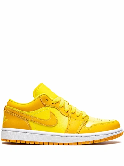 Jordan Air  1 Low "yellow Strike" Sneakers In Gelb