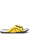 Jordan Hydro Iv "lightning" Slides In Yellow