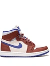 JORDAN AIR JORDAN 1 ZOOM CMFT "REDSTONE" SNEAKERS