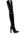 Le Silla Woman Boot Black Size 7.5 Textile Fibers In Black