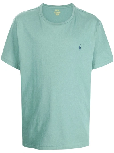 Polo Ralph Lauren Player Logo T-shirt In Seafoam Green