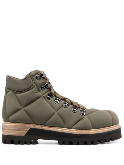 Le Silla St Moritz Trekking Boots In Green