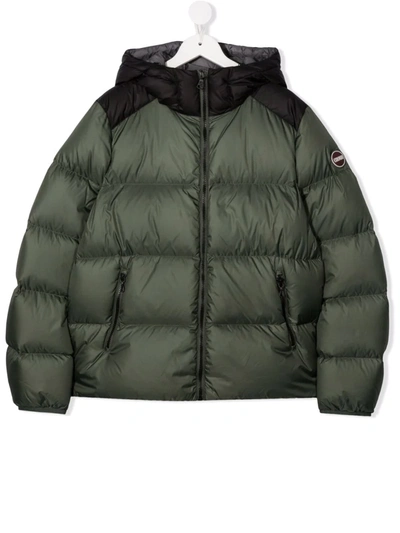 Colmar Teen Padded Bomber Jacket In Green