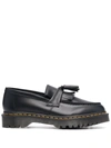 Dr. Martens' Adrian Bex Black Leather Loafers In Schwarz