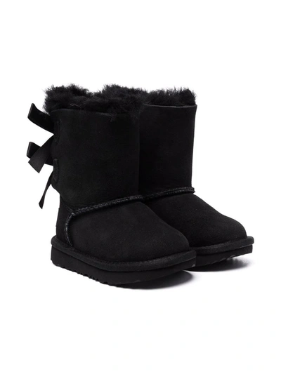 Ugg Kids' Bailey Bow Ii Boots In Black