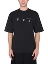 OFF-WHITE T-SHIRT WITH LOGO,OMAA119 F21JER0091001