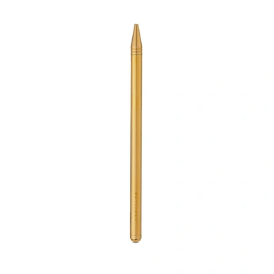 Smythson Panama Pencil In Light Gold