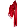 Kinalba Callan Old Red Cashmere Stole In Cashmere
