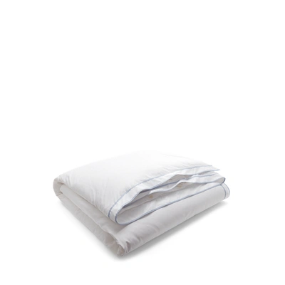 Polo Ralph Lauren Spencer Sateen Border Duvet Cover In Blue Cornflower