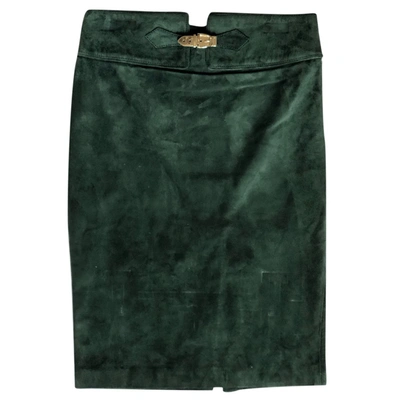 Pre-owned Gucci Mid-length Skirt In Green