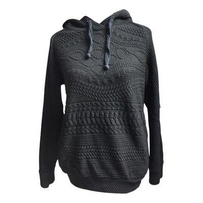 Pre-owned Maje Wool Sweatshirt In Black