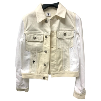 Pre-owned Dior Jacket In White