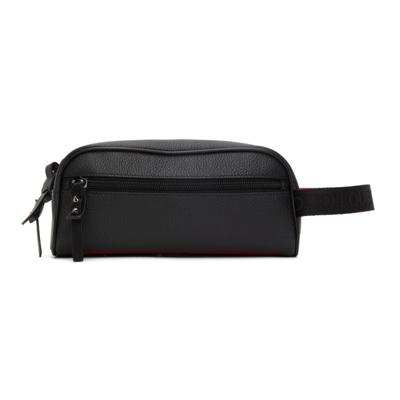 Christian Louboutin Blaster Calfskin Bag In Black/black