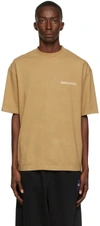 BALENCIAGA CRINKLED LOGO T-SHIRT